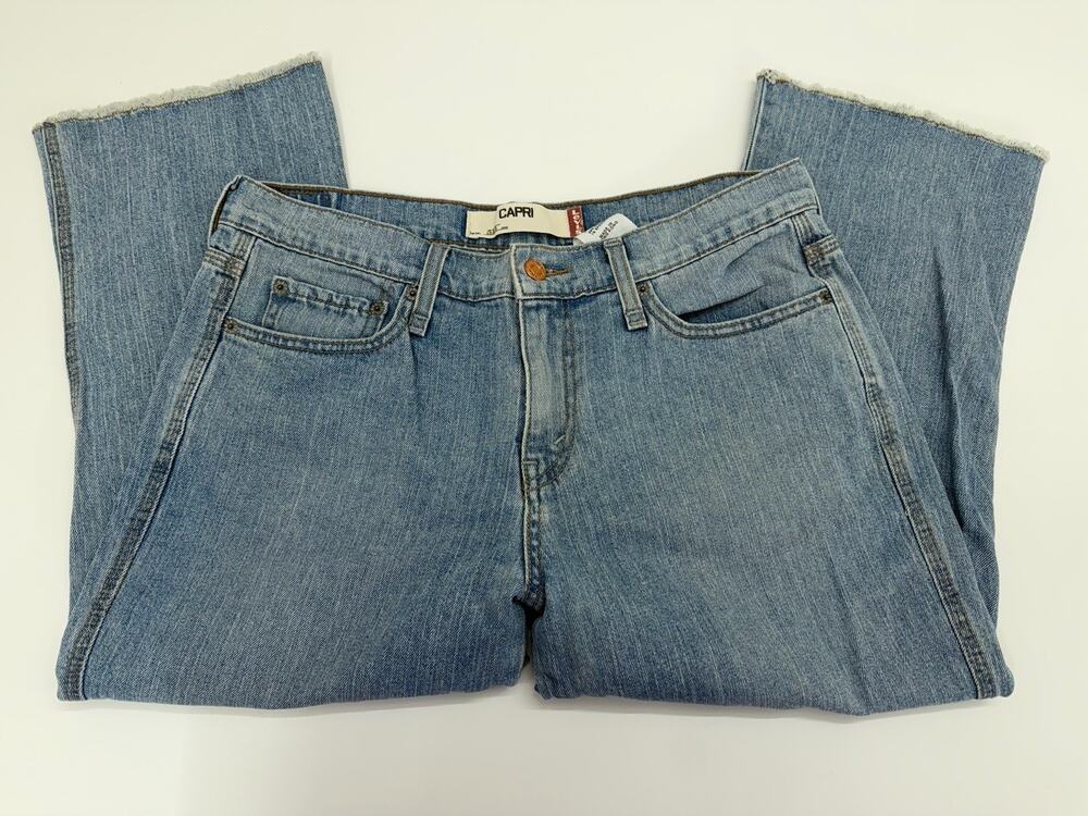 Levis Womens Capris Size 10 Cut Offs 515 Denim